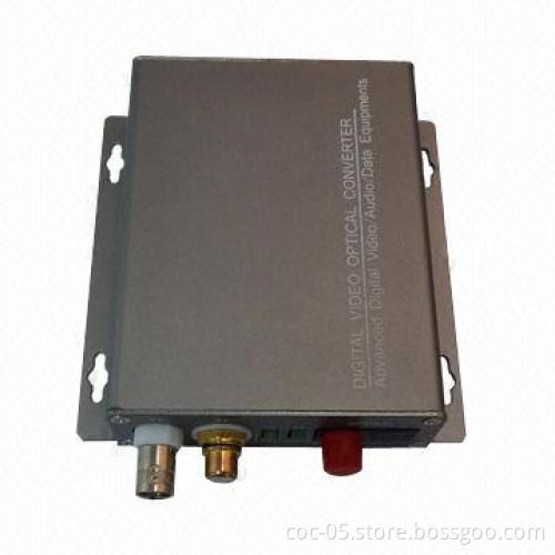 Fiber Video Converter, Sent 1 to 128 Channels of High-quality Video/Audio/Data/Switch